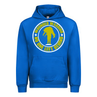 Cobalt Wounded Warrior No One Left Behind War Veteran Urban Hoodie - linhVisuals