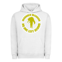Pigment Lunar Rock Wounded Warrior No One Left Behind War Veteran Urban Hoodie - linhVisuals