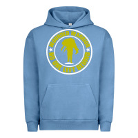 Pigment Pebble Blue Wounded Warrior No One Left Behind War Veteran Urban Hoodie - linhVisuals