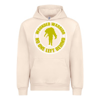 Sandshell Wounded Warrior No One Left Behind War Veteran Urban Hoodie - linhVisuals