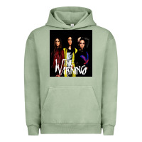 Pigment Oil Green The warning Urban Hoodie - linhVisuals