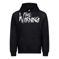 Black The warning Style Urban Hoodie - linhVisuals