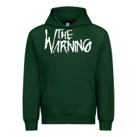 Forest Green The warning Style Urban Hoodie - linhVisuals