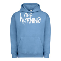 Pigment Pebble Blue The warning Style Urban Hoodie - linhVisuals