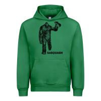 Emerald cool unique sasquash sasquatch and squash bigfoot t shirt Urban Hoodie - linhVisuals