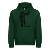 Forest Green cool unique sasquash sasquatch and squash bigfoot t shirt Urban Hoodie - linhVisuals