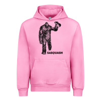 Fuchsia Pink cool unique sasquash sasquatch and squash bigfoot t shirt Urban Hoodie - linhVisuals