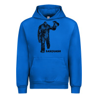Cobalt cool unique sasquash sasquatch and squash bigfoot t shirt Urban Hoodie - linhVisuals