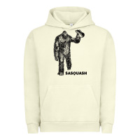 Pigment Pistachio cool unique sasquash sasquatch and squash bigfoot t shirt Urban Hoodie - linhVisuals