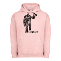 Pigment Salmon cool unique sasquash sasquatch and squash bigfoot t shirt Urban Hoodie - linhVisuals