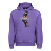 Tulip rottweiler reflection t shirt funny father's day dog gifts Urban Hoodie - linhVisuals