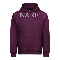 Mauve Wine narf Urban Hoodie - linhVisuals