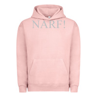 Pigment Salmon narf Urban Hoodie - linhVisuals