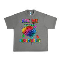 Tornado Ask me about neurodiversity Urban Heavy Tee - FaDigitalArtStudio