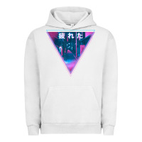 Pigment Lunar Rock tired japanese otaku   abandoned city street art t shirt Urban Hoodie - linhVisuals
