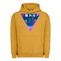Pigment Peanut Butter tired japanese otaku   abandoned city street art t shirt Urban Hoodie - linhVisuals