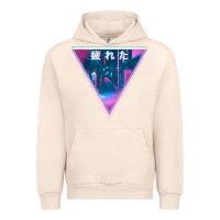 Sandshell tired japanese otaku   abandoned city street art t shirt Urban Hoodie - linhVisuals