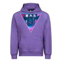 Tulip tired japanese otaku   abandoned city street art t shirt Urban Hoodie - linhVisuals