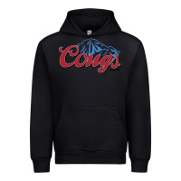 Black wsu cougs light blue Urban Hoodie - linhVisuals