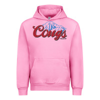Fuchsia Pink wsu cougs light blue Urban Hoodie - linhVisuals