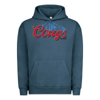 Pigment Midnight Navy wsu cougs light blue Urban Hoodie - linhVisuals