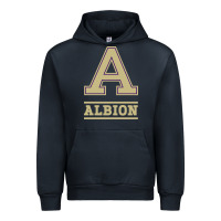 Navy albion college athleticpurple Urban Hoodie - linhVisuals