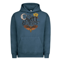 Pigment Midnight Navy the avett brothers Urban Hoodie - linhVisuals