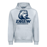 Heather Grey drew university vectorized Urban Hoodie - linhVisuals