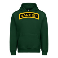 Forest Green army ranger tab   black & gold   army ranger tab black gold Urban Hoodie - linhVisuals