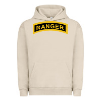 Pigment French Oak army ranger tab   black & gold   army ranger tab black gold Urban Hoodie - linhVisuals