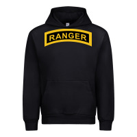 Black army ranger tab   black & gold   army ranger tab black gold Urban Hoodie - linhVisuals
