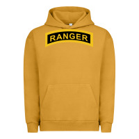 Pigment Peanut Butter army ranger tab   black & gold   army ranger tab black gold Urban Hoodie - linhVisuals