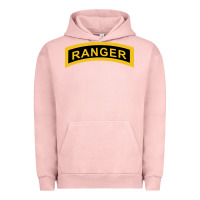 Pigment Salmon army ranger tab   black & gold   army ranger tab black gold Urban Hoodie - linhVisuals