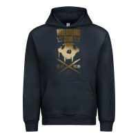 Navy tekken inspired king design premium t shirt Urban Hoodie - linhVisuals