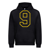 Black number #9 sports jersey uniform Urban Hoodie - linhVisuals
