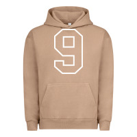 Pigment Burro number #9 sports jersey uniform Urban Hoodie - linhVisuals