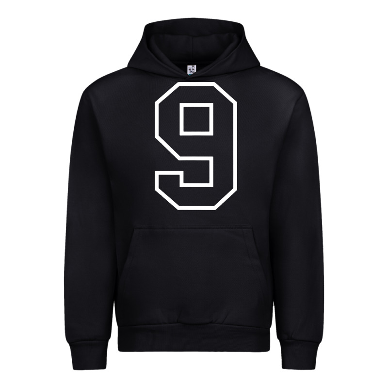 Number #9 Sports Jersey Uniform Urban Hoodie by linhVisuals | Teevron