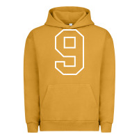 Pigment Peanut Butter number #9 sports jersey uniform Urban Hoodie - linhVisuals