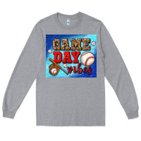 Heather Grey game day vibes mouse pad Long Sleeve Tee - BundleAndBundleShop