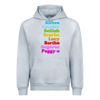 Heather Grey althea cassidy name woman mans Urban Hoodie - linhVisuals