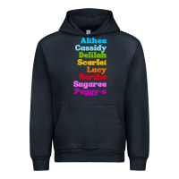 Navy althea cassidy name woman mans Urban Hoodie - linhVisuals