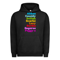 Pigment Black althea cassidy name woman mans Urban Hoodie - linhVisuals