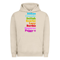 Pigment French Oak althea cassidy name woman mans Urban Hoodie - linhVisuals