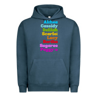 Pigment Midnight Navy althea cassidy name woman mans Urban Hoodie - linhVisuals