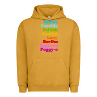 Pigment Peanut Butter althea cassidy name woman mans Urban Hoodie - linhVisuals