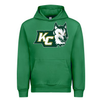 Emerald keuka college wolf vectorized Urban Hoodie - linhVisuals
