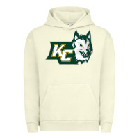 Pigment Pistachio keuka college wolf vectorized Urban Hoodie - linhVisuals