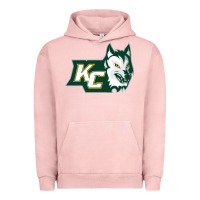 Pigment Salmon keuka college wolf vectorized Urban Hoodie - linhVisuals