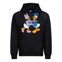 Black donal duck Urban Hoodie - linhVisuals