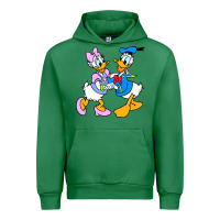 Emerald donal duck Urban Hoodie - linhVisuals